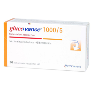 GLUCOVANCE x30 COMPRIMIDOS RECUBIERTOS DE 1000/5MG - Merck