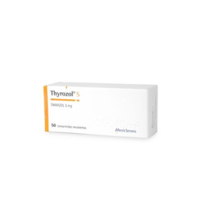 THYROZOL x50 COMPRIMIDOS DE 5 MG - Merck