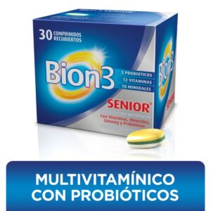 BION 3 SENIOR COMPRIMIDOS RECUBIERTOS 30 - P&g farma