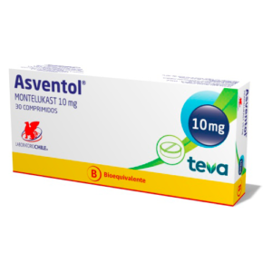 ASVENTOL 10 MG. 30 COMP. - Lab. chile