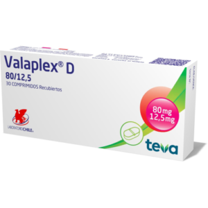 VALAPLEX D 80/12,5 MG. 30 COMP. - Lab. chile