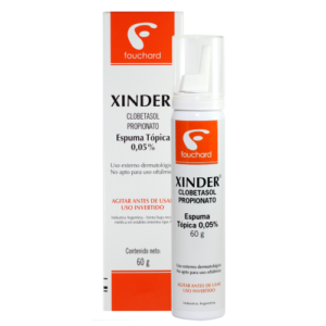 XINDER ESPUMA TOPICA 0,05% DE 60 GRAMOS - Fouchard
