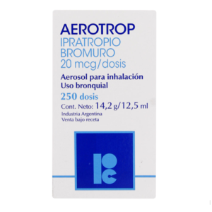 AEROTROP HFA x250 DOSIS DE 20 MCG/DOSIS - Cassara