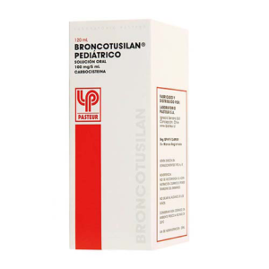 BRONCOTUSILAN INFANTIL 100MG/5ML JARABE DE 120 ML - Pasteur