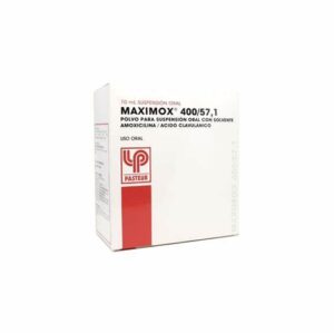 MAXIMOX 400 MG/57,1 MG. SUSP.ORAL 70 ML - Pasteur