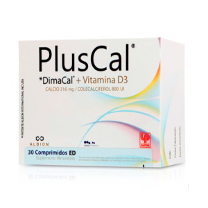 PLUSCAL COMPRIMIDOS  CALCIO 316MG + VIT D3 800 UI.30 - Pasteur