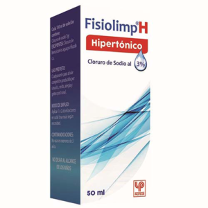 FISIOLIMP H HIPERTONICO SOLUCION NASAL 3% 50ML - Pasteur