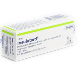 INS. INSULATARD HM 100 UI/ML. 10 ML - Novo nordisk