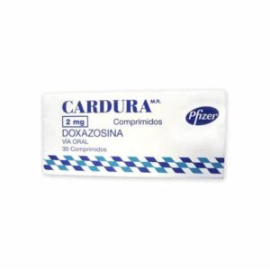 CARDURA 2 MG. 30 COMP. - Pfizer