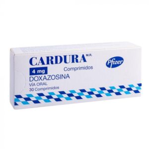 CARDURA XL 4 MG. 30 COMP. - Pfizer