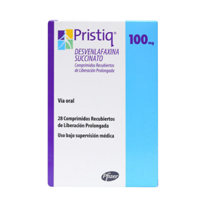 PRISTIQ COMPRIMIDOS RECUBIERTOS DE LIBERACION PROLONGADA 100MG.28 - Pfizer