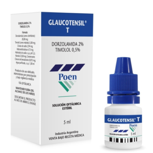 GLAUCOTENSIL-T SOLUCION OFTALMICA DE 5 ML - Poen