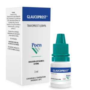 GLAUCOPROST SOLUSION OFTALMICA DE 3 ML - Poen