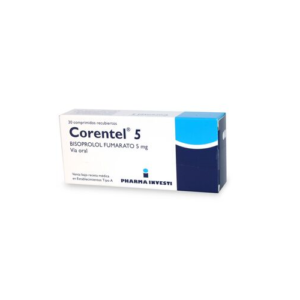 CORENTEL x30 COMPRIMIDOS RECUBIERTOS 5 MG - Pharma investi