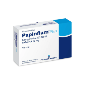PAPINFLAM PLUS 10 MG. 30 COMP. - Pharma investi