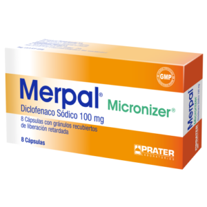 MERPAL MICRONIZADO x8 CAPSULAS DE 100 MG - Prater