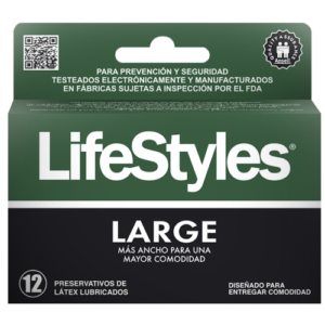 PRESERVATIVOS LIFESTYLES 12 UN. LARGE - Prater