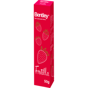 BENTLEY GEL LUBRICANTE INTIMO SABOR Y AROMA FRUTILLA 50 GR - Prater
