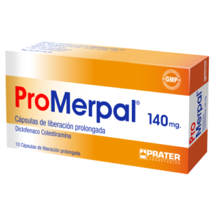 PRO-MERPAL x10 CAPSULAS DE 140 MG - Prater