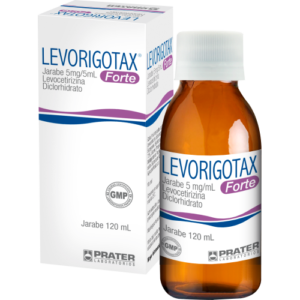 LEVORIGOTAX FORTE JARABE 5MG/5ML CON JERINGA DOSIFICADORA 120ML - Prater