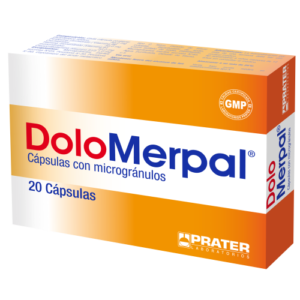 DOLO MERPAL x20 CAPSULAS CON MICROGRANULOS - Prater