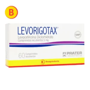 LEVORIGOTAX 5 MG.60 COMP.(BE) - Prater