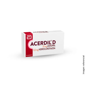 ACERDIL-D 20/12,5 MG. 30 COMP. - Recalcine