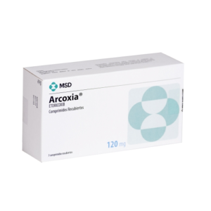 ARCOXIA COMPRIMIDOS RECUBIERTOS 120MG.7 - Merck sharp & d