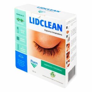 LIDCLEAN ESP. LIMPIADORA PARPADOS Y PESTAÑAS 50 ML. - Poen