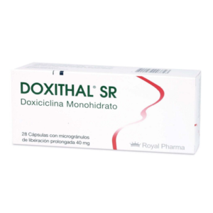 DOXITHAL SR CAPSULAS CON MICROGRANULOS DE LIBERACION PROLONGADA 40MG28 - Royal pharma