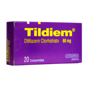 TILDIEM x20 COMPRIMIDOS 60 MG - Chemopharma