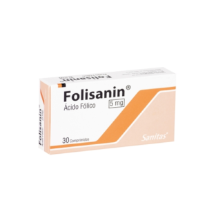 FOLISANIN x30 COMPRIMIDOS DE 5 MG - Sanitas