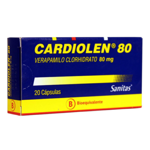 CARDIOLEN x20 CAPSULAS DE 80 MG - Sanitas