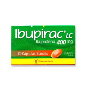 IBUPIRAC LC x20 CAPSULAS DE 400 MG - Chemopharma