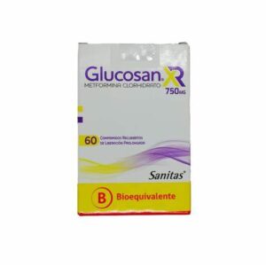 GLUCOSAN XR 750 MG. 60 COMP. - Sanitas