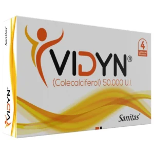 VIDYN 50.000 UI 4 COMP. - Sin laboratorio