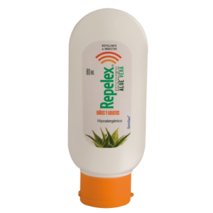 REPELEX REPELENTE DE INSECTOS CREMA TOPICA CON ALOE VERA 80 GR - Sanitas