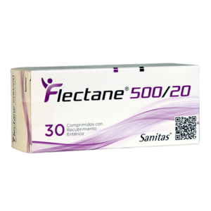 FLECTANE 500/20 COMPRIMIDOS CON RECUBIERTO ENTERICO X30 - Sanitas