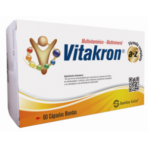 VITAKRON A-Z MULTIVITAMINICO MIULTIMINERAL CAPSULAS BLANDAS X30 - Sanitas