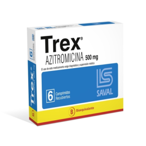 TREX x6 COMPRIMIDOS DE 500 MG - Saval