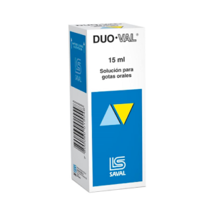 DUO-VAL GOTAS 15ML. - Saval