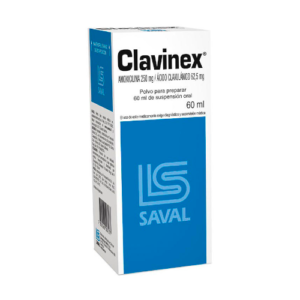 CLAVINEX SUSPENSION 250 MILIGRAMOS 60ML. - Saval