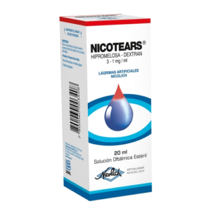 NICOTEARS SOLUCION OFTALMICA 20ML. - Saval