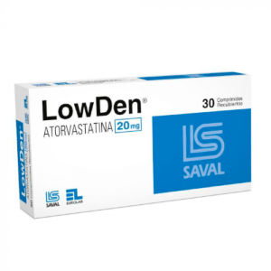 LOWDEN x30 COMPRIMIDOS DE 20 MG - Saval