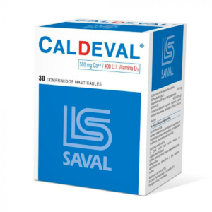 CALDEVAL COMPRIMIDOS MASTICABLES 30 - Saval
