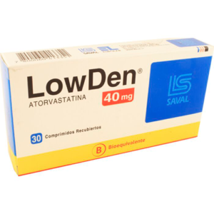 LOWDEN COMPRIMIDOS RECUBIERTOS 40 MILIGRAMOS 30 - Saval