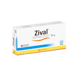 ZIVAL COMPRIMIDOS RECUBIERTOS 5MG. 40 - Saval
