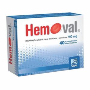 HEMOVAL 100 MG. 40 COMP - Saval
