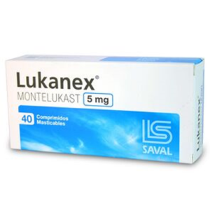 LUKANEX COMPRIMIDOS MASTICABLES 5 MILIGRAMOS. 40 - Saval
