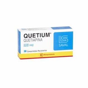 QUETIUM 25 MG. 30 COMP. - Saval